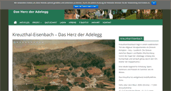 Desktop Screenshot of kreuzthal.de